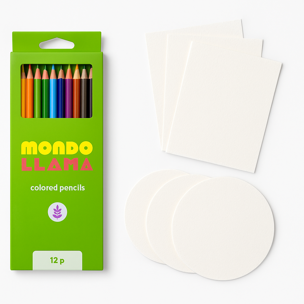 Art kit and Online Workshop : Mindful Lines Mandalas, Repetitive Doodles and Neurographic Art for Calm